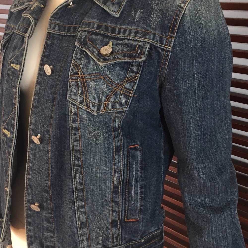 Nwot Clothes Compact Jean Jacket - image 4